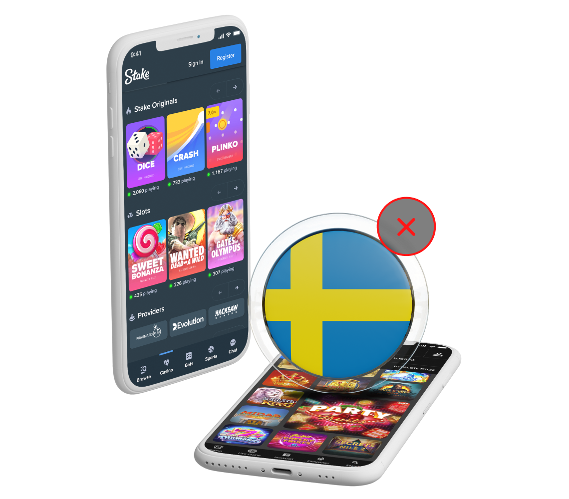 Casinos Without Swedish License